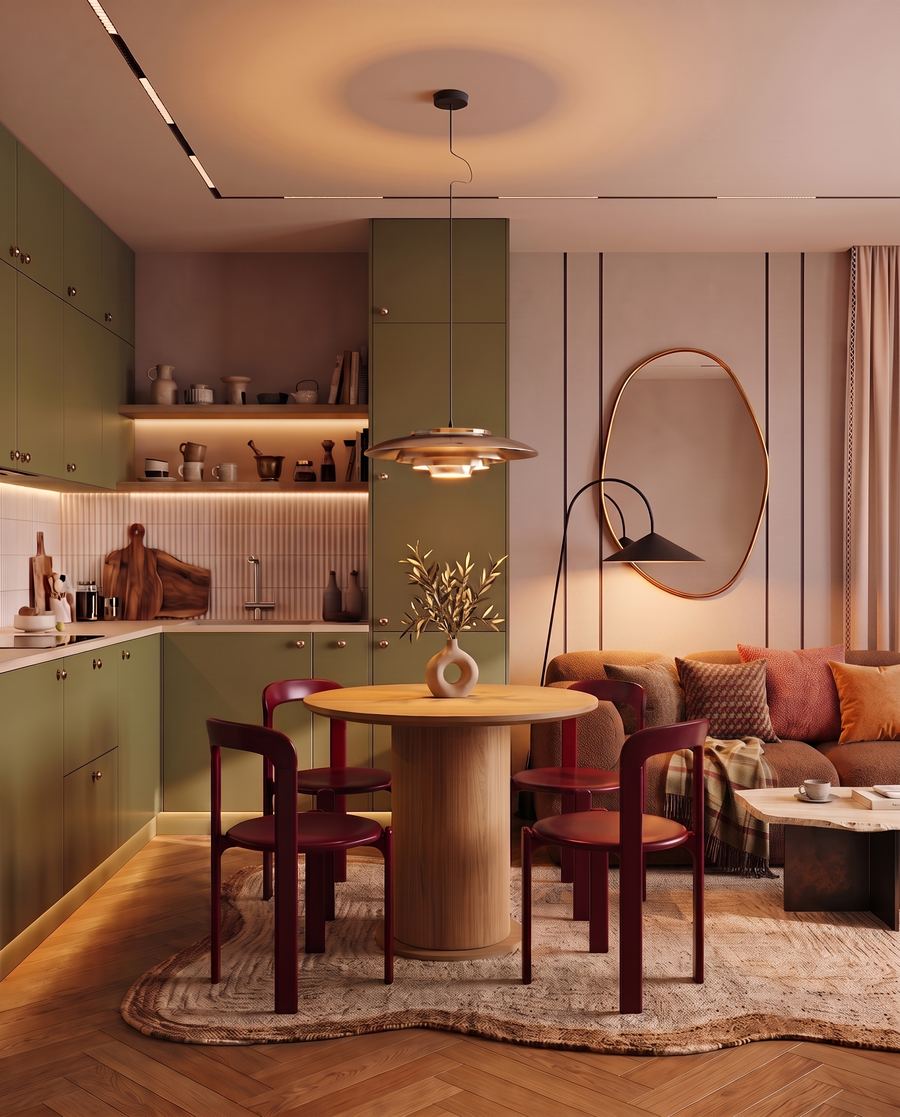 Cucina verde